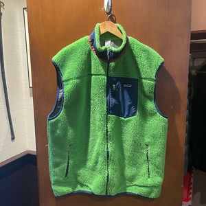 Patagonia Classic Retro-X Fleece vest.
